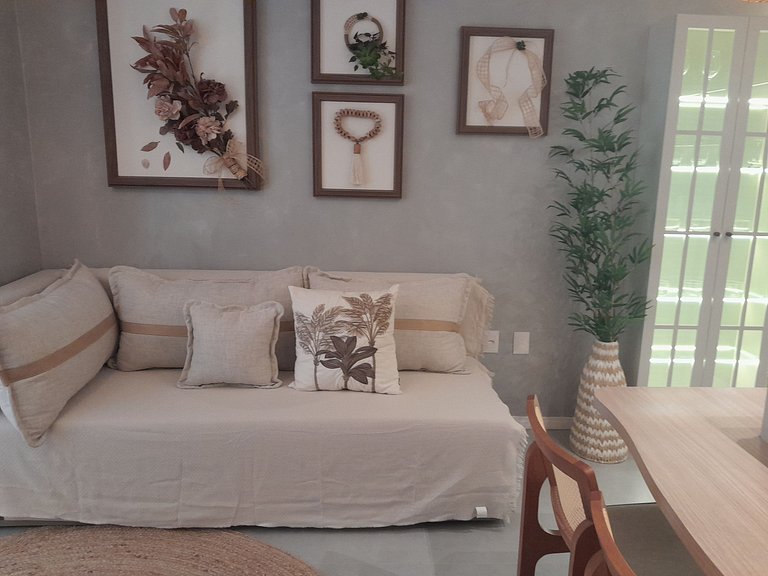 Apto en edificio a 220 m de la playa FFS0405