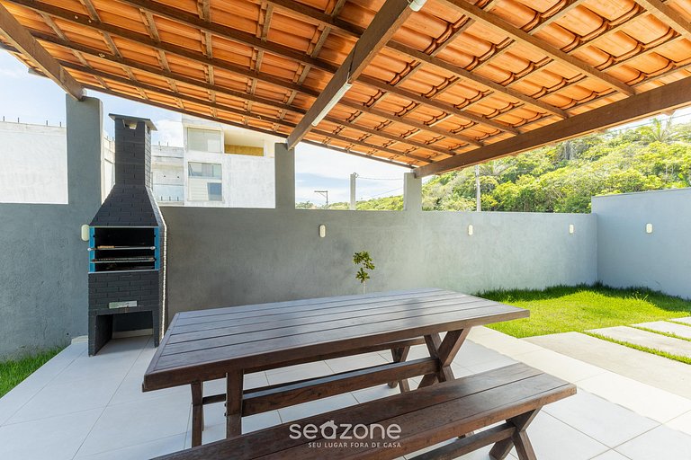 Casa c/ Parrilla Frente a la Playa LBRA0011