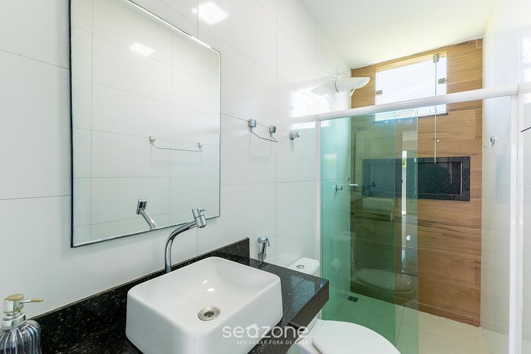 Casa c/ Churrasqueira em Frente à Praia LBRA0011