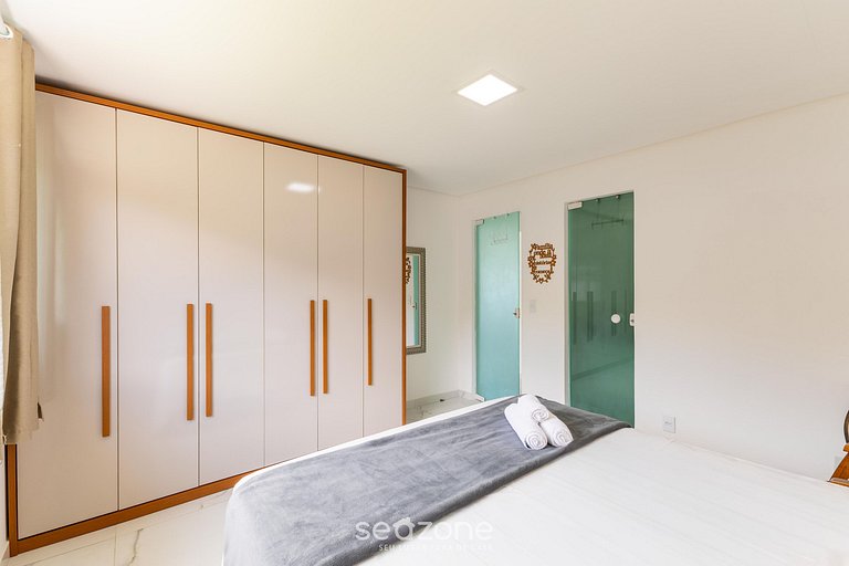 Casa c/ Churrasqueira em Frente à Praia LBRA0011