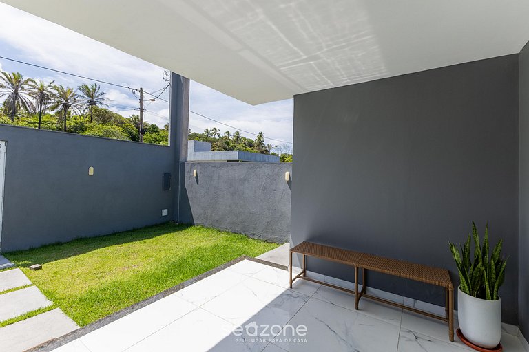 Casa c/ Churrasqueira em Frente à Praia LBRA0011