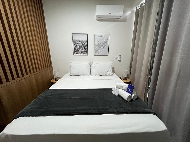 Studio em cond. c/ academia prox ao HU VTD0617