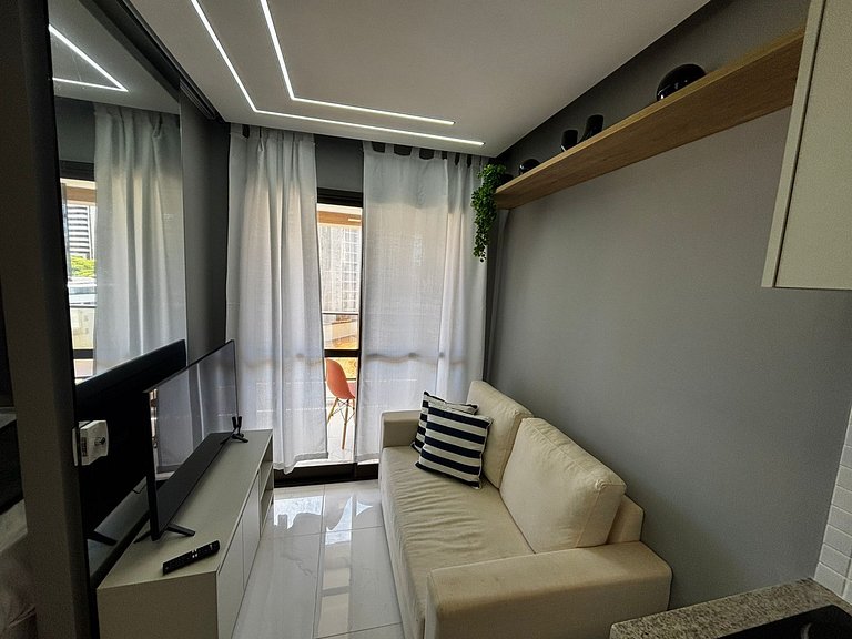 Apto em Cond. c/ Piscina a 750 m da Praia SMT0503