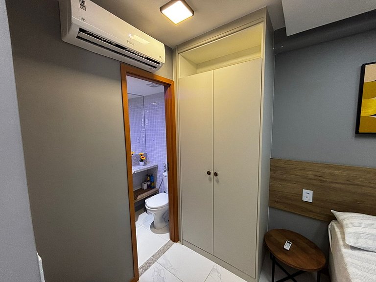 Apto em Cond. c/ Piscina a 750 m da Praia SMT0503