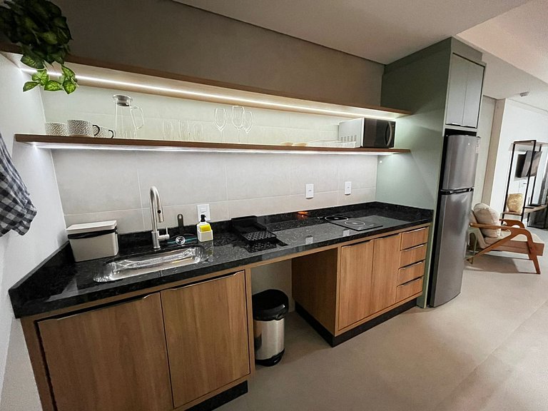 Studio em cond. c/ academia VTD0513