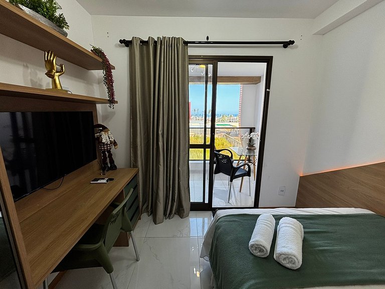 Studio en edificio c/ piscina en rooftop SMT0124