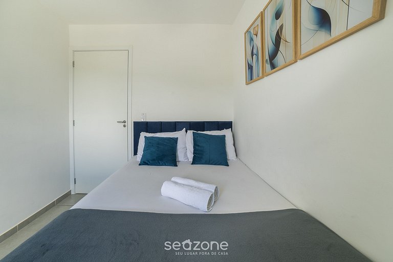 Apto em Cond. c/ Piscina e Academia RGK1202