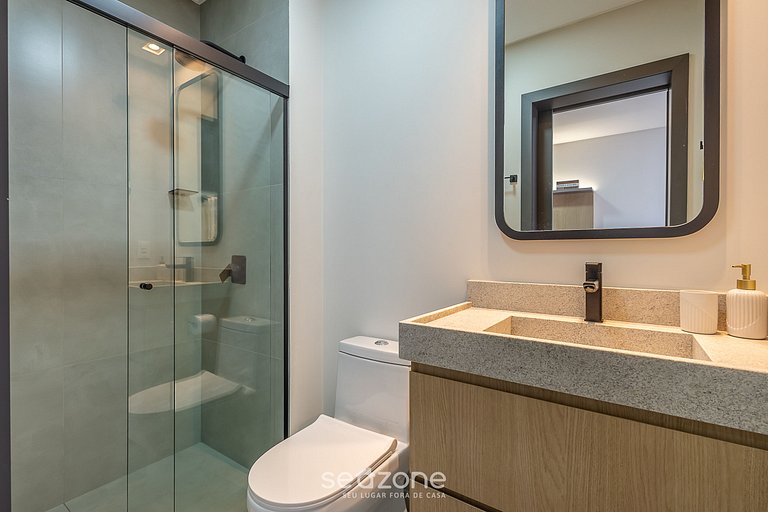 Apto c/ piscina perto da praia FFS0808