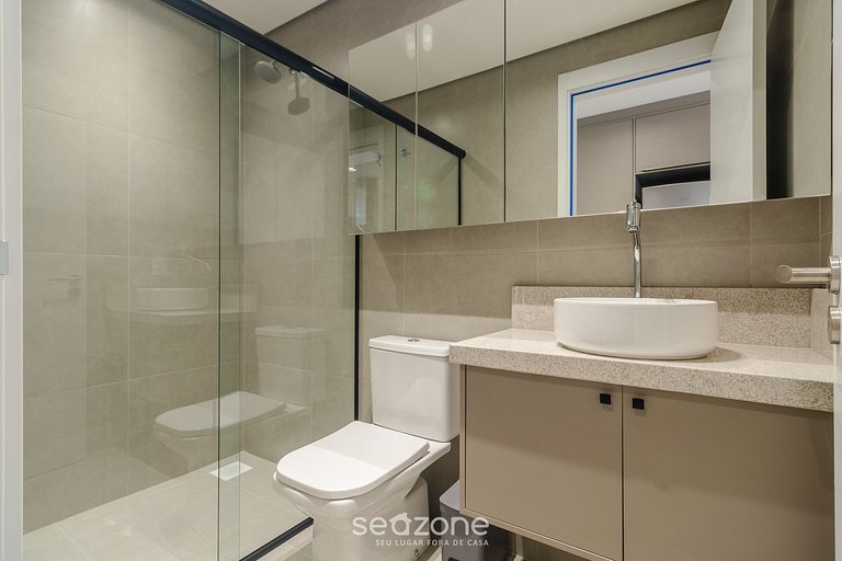 Studio em cond. c/ academia prox ao HU VTD0320