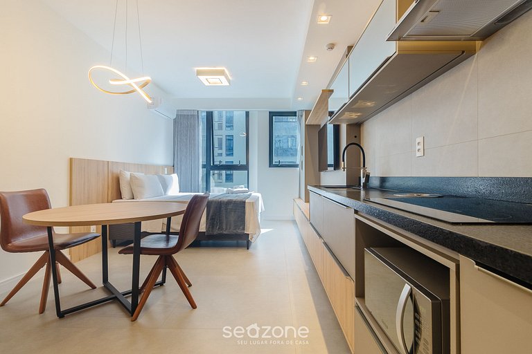 Studio em cond. c/ academia prox ao HU VTD0320