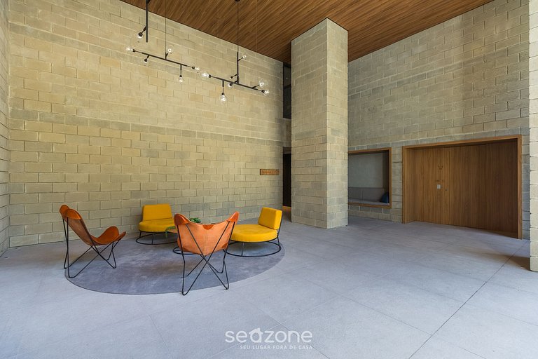 Conforto em Edifício c/ Piscina e Garagem BLE0610