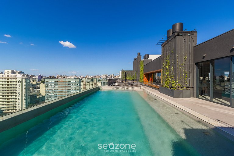 Estúdio em Edifício c/ Piscina e Garagem BLE0610