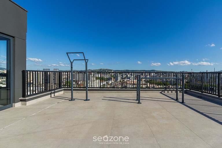 Conforto em Edifício c/ Piscina e Garagem BLE0610