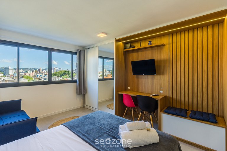 Estúdio em edf. c/ Piscina BLE0610