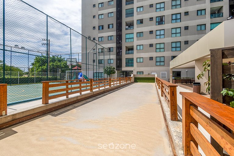 Apto. acogedor en condominio con piscina AVR0503