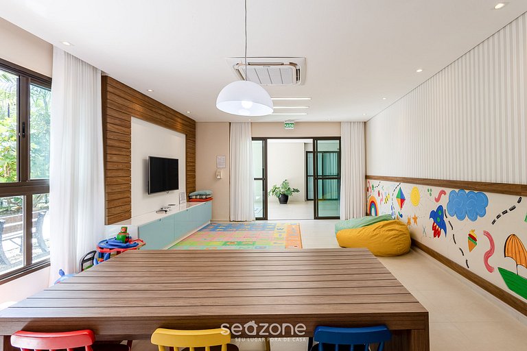 Apto. acogedor en condominio con piscina AVR0503