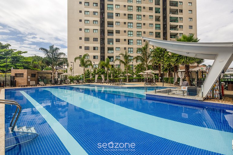 Apto. acogedor en condominio con piscina AVR0503