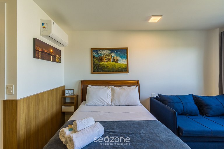 Estúdio em Edifício c/ Piscina e Garagem BLE0610