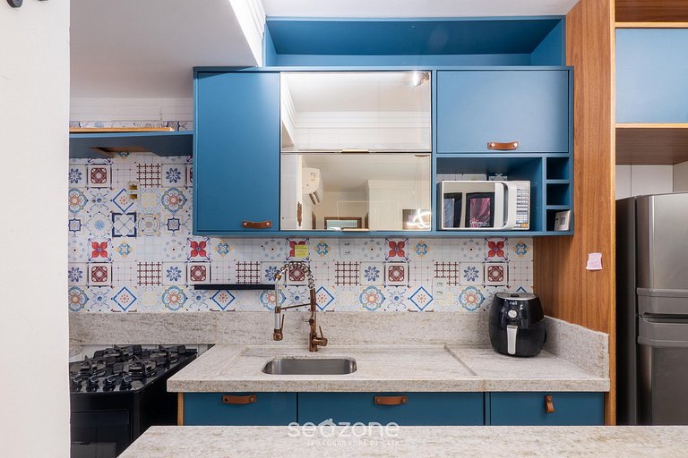 Apto c/ balcón cerca del mar, Rio Vermelho VNN0101