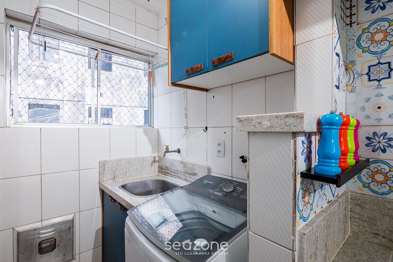 Apto c/ varanda próx. ao mar, Rio Vermelho VNN0101