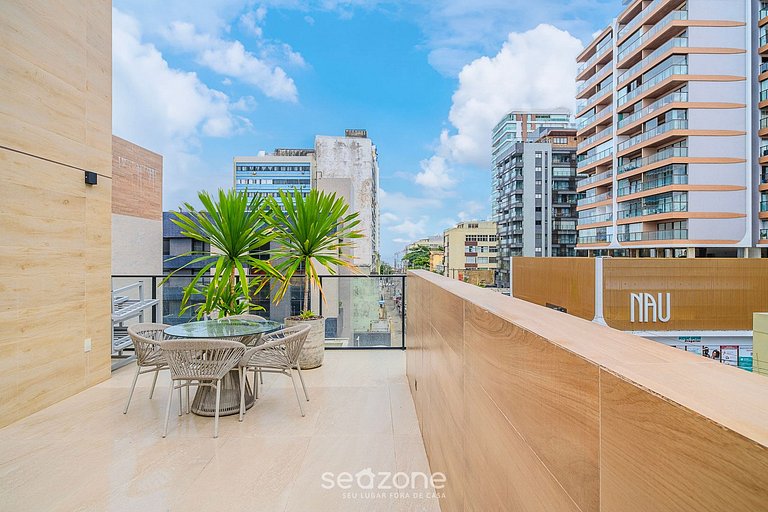 Apt 1 Qto a 200m da praia! HBA0309