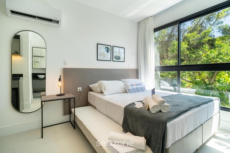 Studio c/ rooftop e piscina na Lagoa LST0021