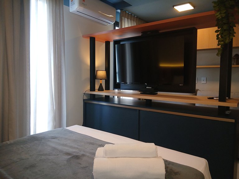 Studio no centrinho do Rosa rooftop piscinaRSO0039