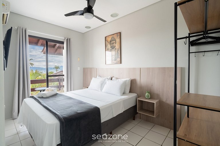 Apt 2Q c/ Acesso direto à Praia Floripa - CRVA0007