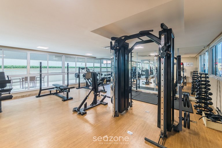 Tu estadía exclusiva en edificio con piscina a pasos del mar