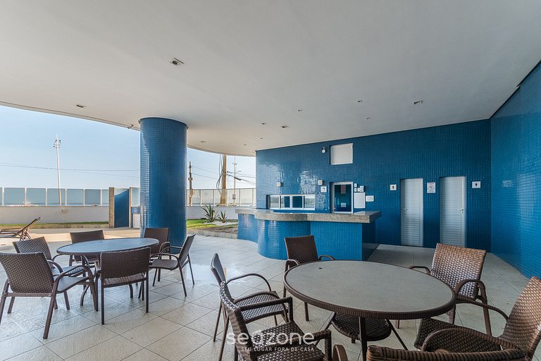 Tu estadía exclusiva en edificio con piscina a pasos del mar