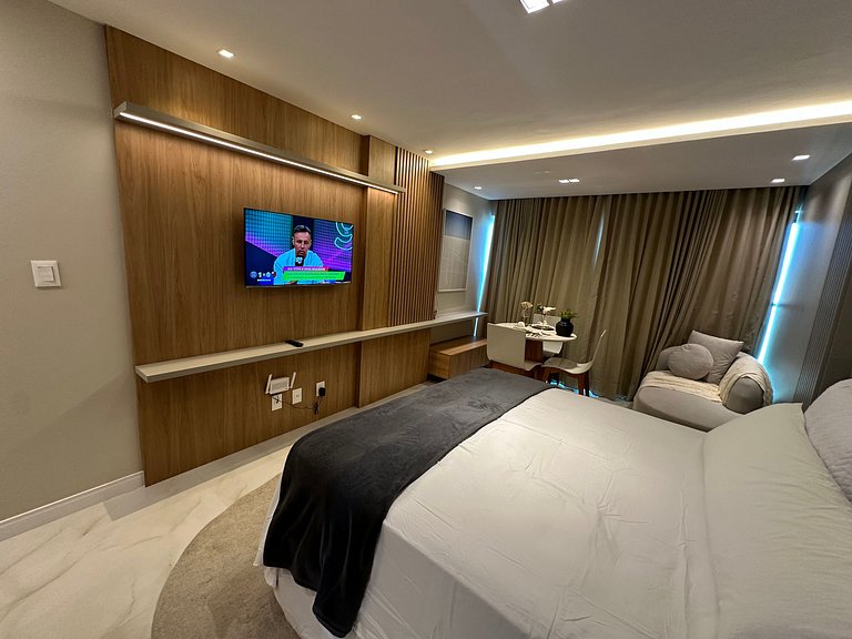 Estúdio em Condo. Frente Mar OPS0337