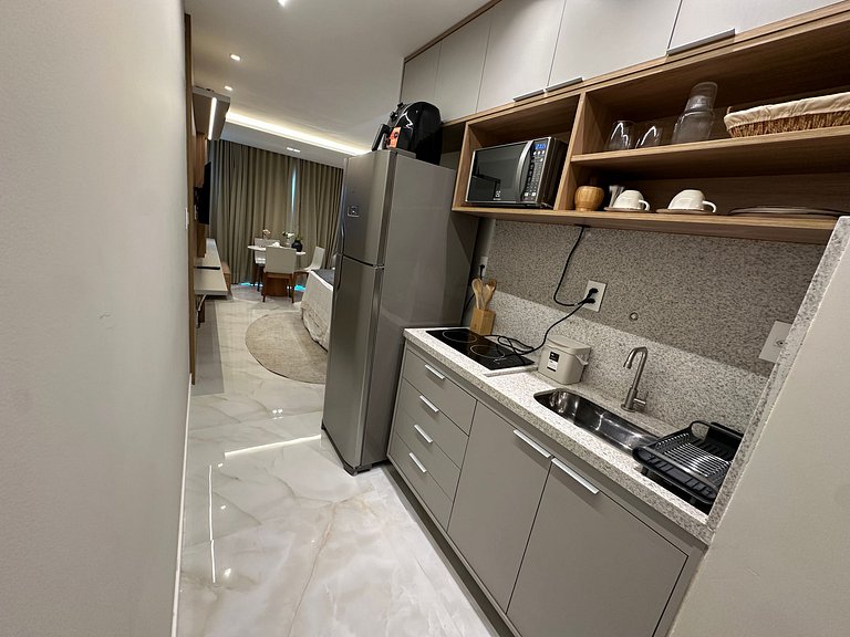 Estúdio em Condo. Frente Mar OPS0337