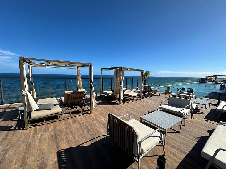 Estudio en Condominio Frente al Mar OPS0337