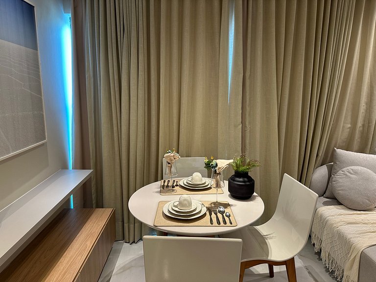 Estudio en Condominio Frente al Mar OPS0337