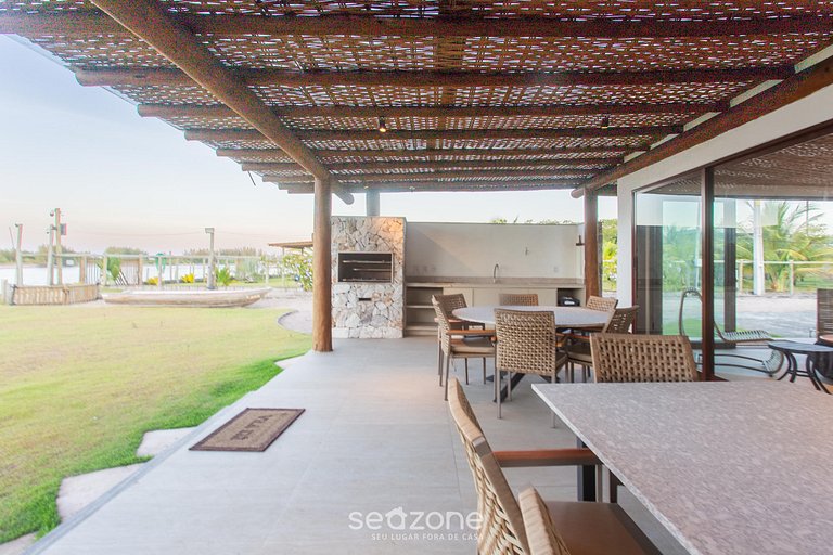 Casa en cond. c/ piscina y barbacoa. RVE0005