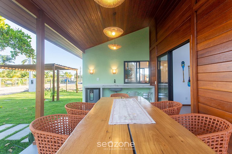 Casa Espaçosa c/ varanda em Maraú RVE0005