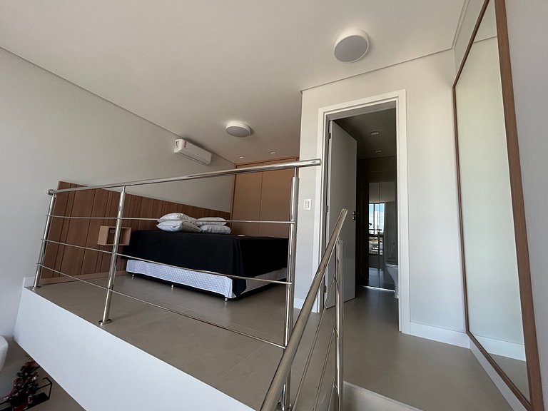 Loft Completo a 290 m da Praia COE0202