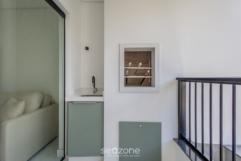 Apto c/ parrilla, a 500m de la playa STW1406