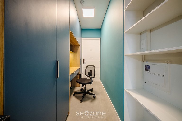 Studio en cond. c/ piscina y gimnasio, SP HMC0101