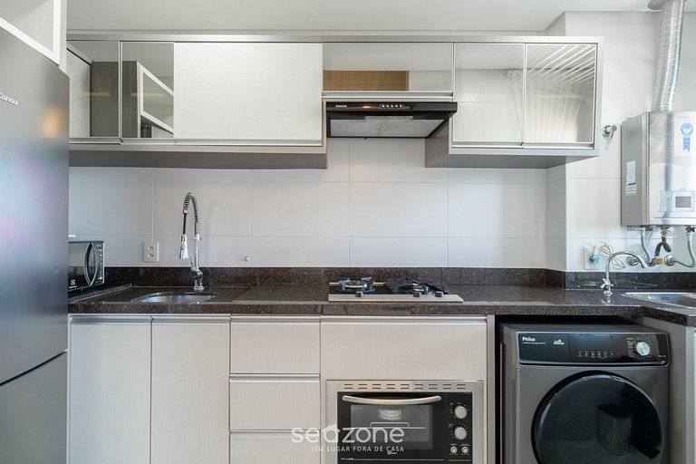 Apto completo a poucos metros da Praia RCQ0305