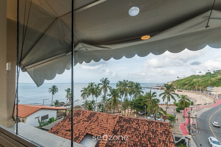 Apto com vista mar a 100m da praia EIA0409