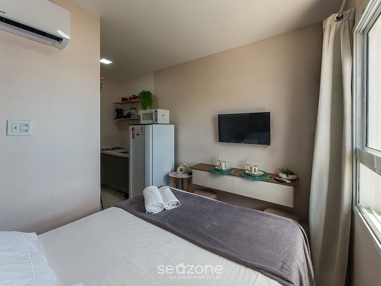 Studio vista al mar a 160 m de la orilla SAA0922