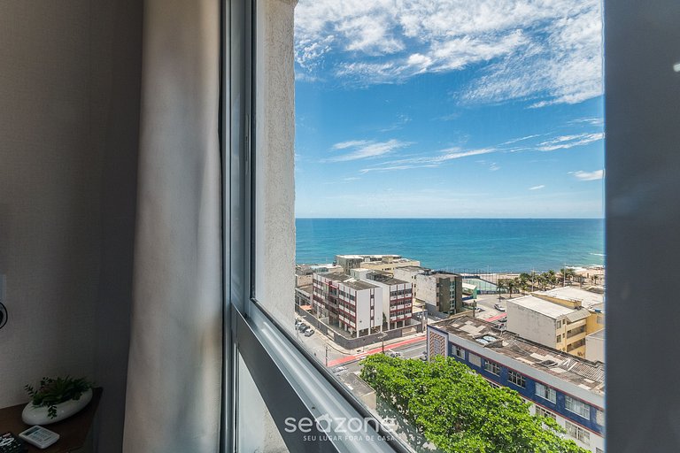 Studio c/ vista mar a 160m da orla - SAA0922