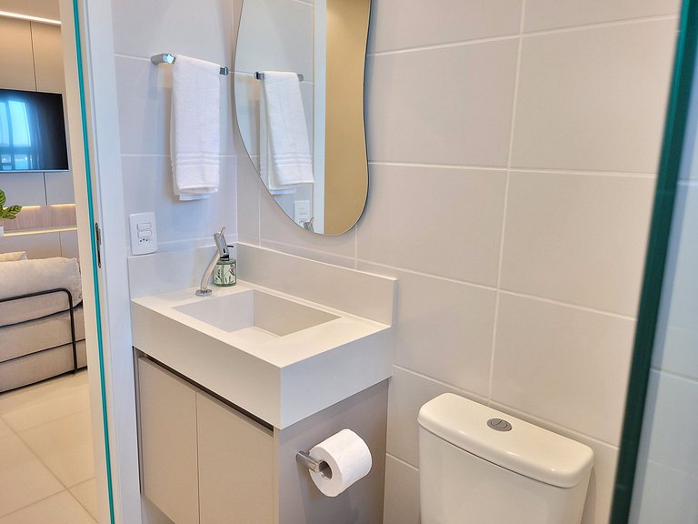 Apto Vista Mar a 400 m da Praia SKLA1204