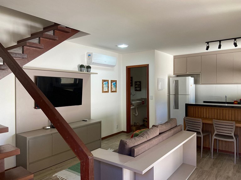 Apto en Cond. c/ Parrilla y Piscina CVB0110