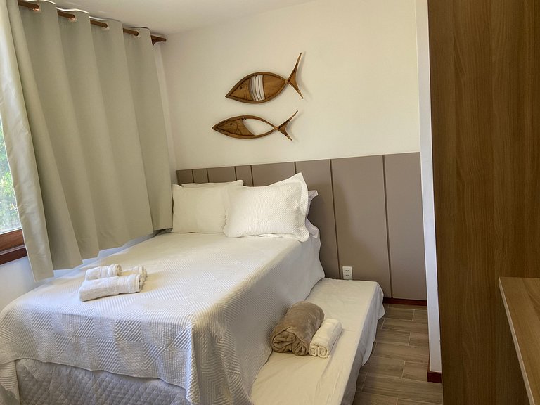 Apto en Cond. c/ Parrilla y Piscina CVB0110