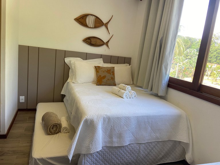 Apto en Cond. c/ Piscina 150 m de la Villa CVB0112