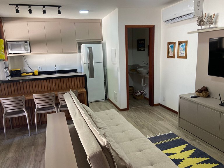 Apto en Cond. c/ Piscina 150 m de la Villa CVB0112