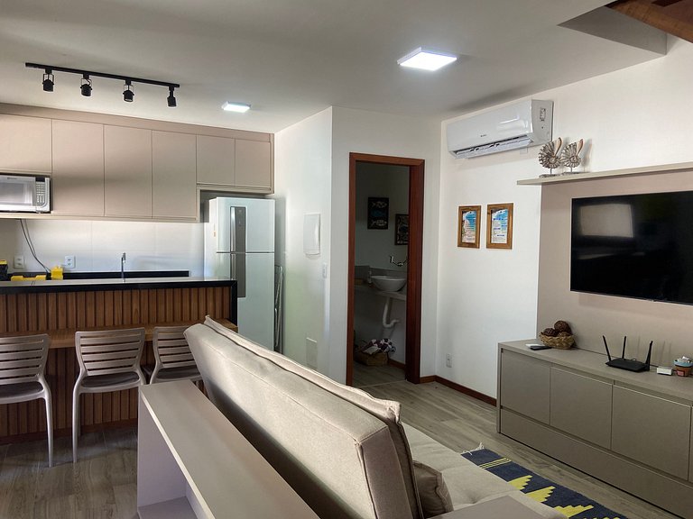 Apto en Cond. c/ Piscina 150 m de la Villa CVB0112