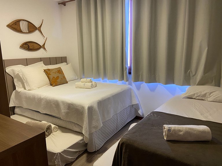 Apto en Cond. c/ Piscina 150 m de la Villa CVB0112